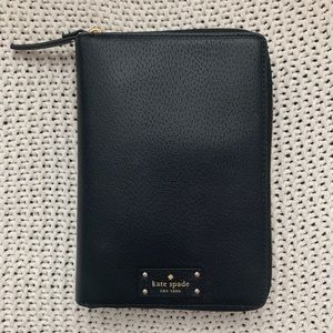 Kate Spade Black Cameron Street Agenda/Planner